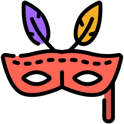 mascarada icono gratis