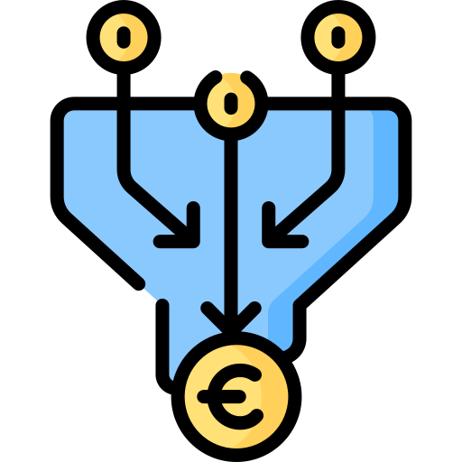 Sales pipeline free icon