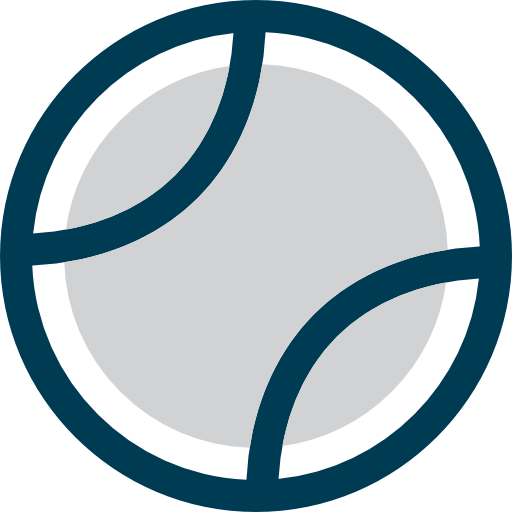 pelota de tenis icono gratis