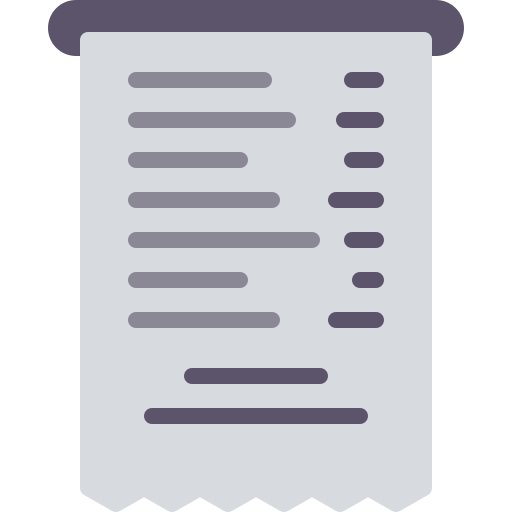 Invoice free icon Invoice free icon