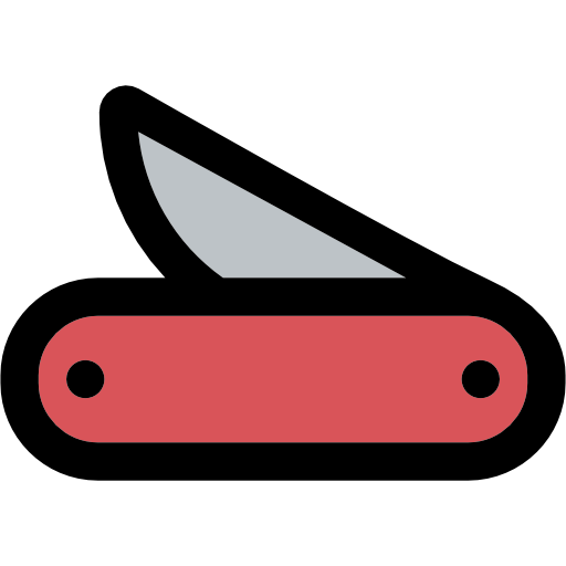 cuchillo del ejército suizo icono gratis