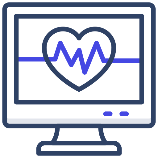 electrocardiograma icono gratis