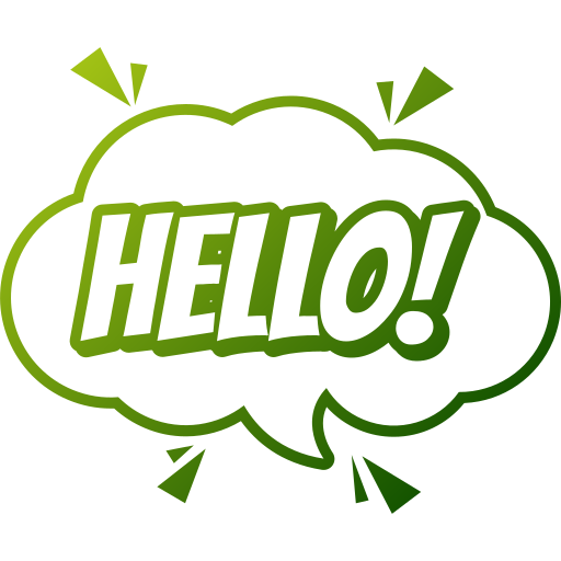 hola icono gratis