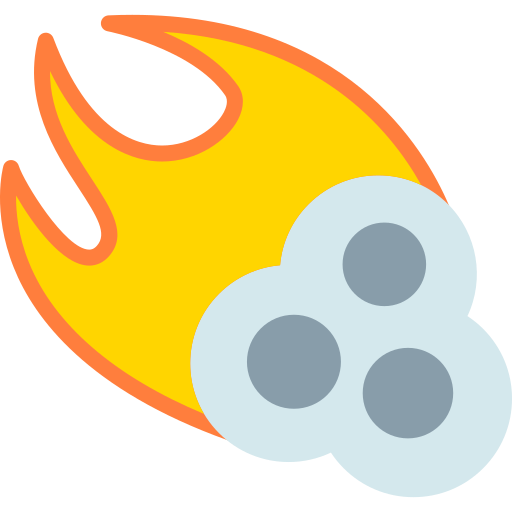 meteorito icono gratis