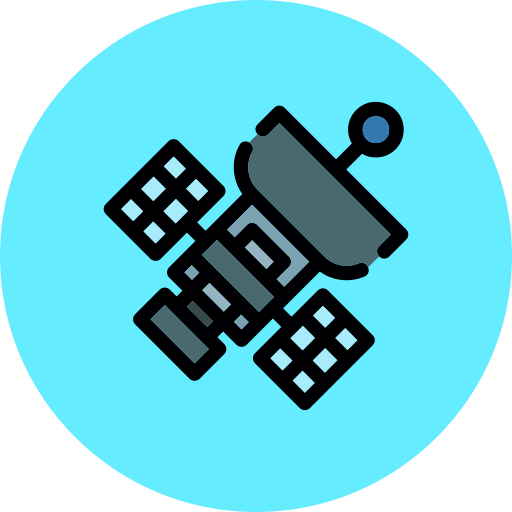 satélite icono gratis