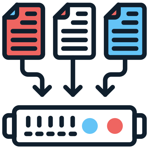 recopilación de datos icono gratis