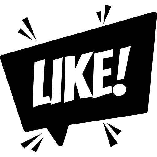 Like bubble free icon