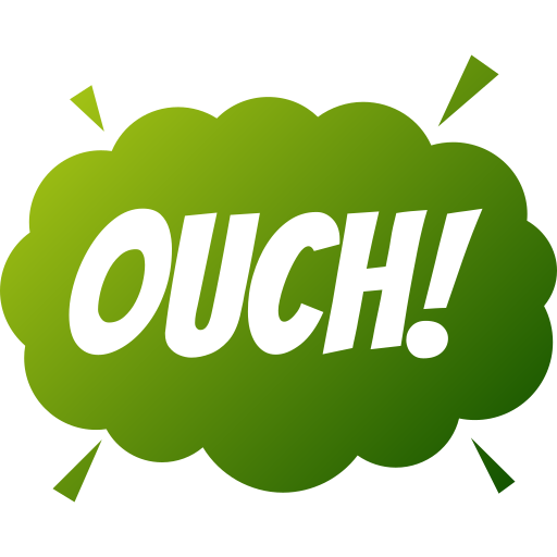 Ouch free icon