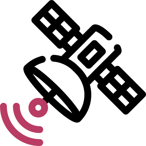 satélite icono gratis