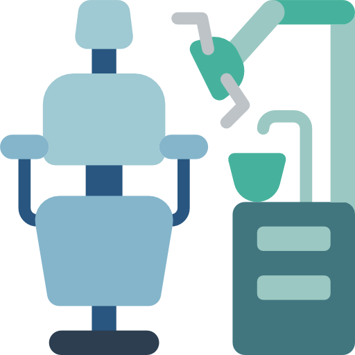 Dentist chair Basic Miscellany Flat icon