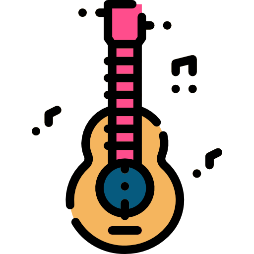 guitarra icono gratis