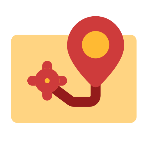 mapa icono gratis