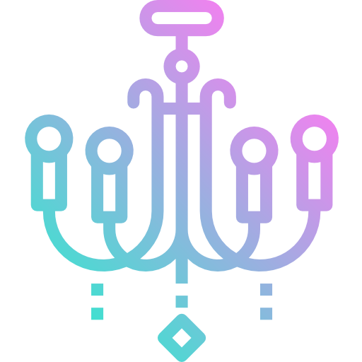 Chandelier free icon