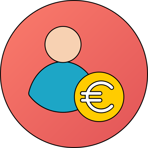 euro icono gratis