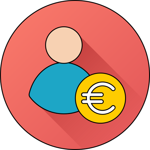 euro icono gratis