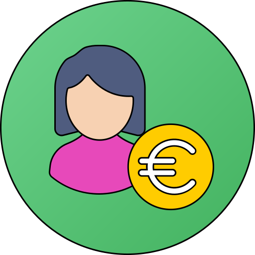 euro icono gratis