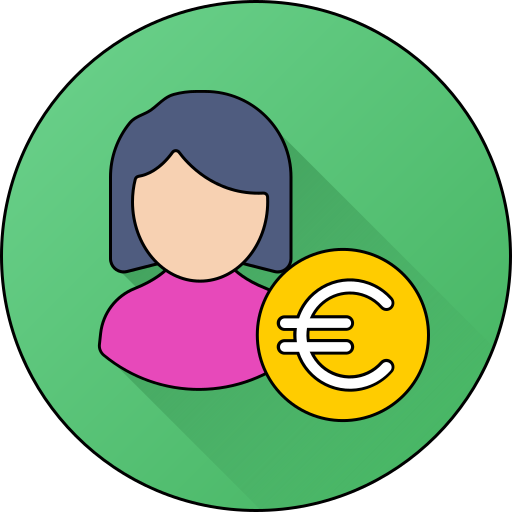 euro icono gratis