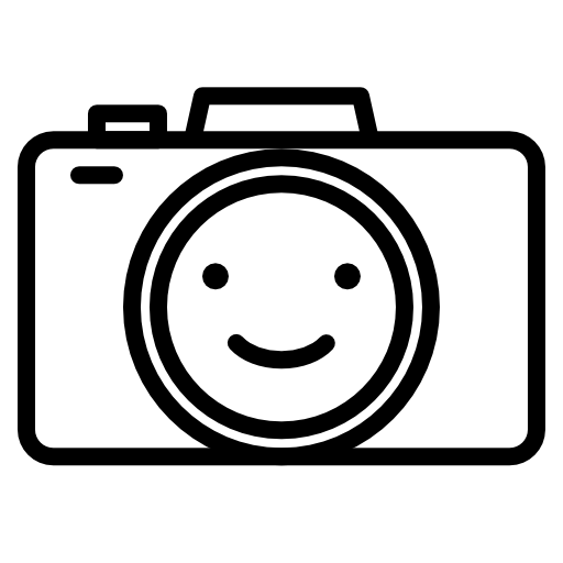 cámara de fotos icono gratis
