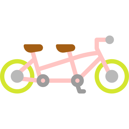 free clipart bicycle built for two