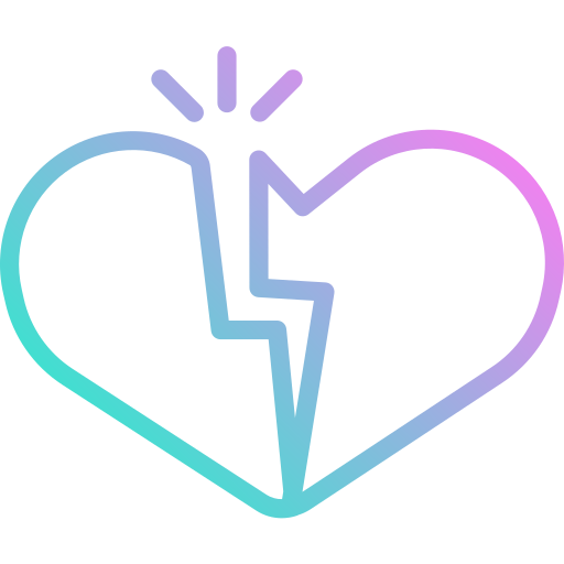 Heartbreak free icon Heartbreak free icon