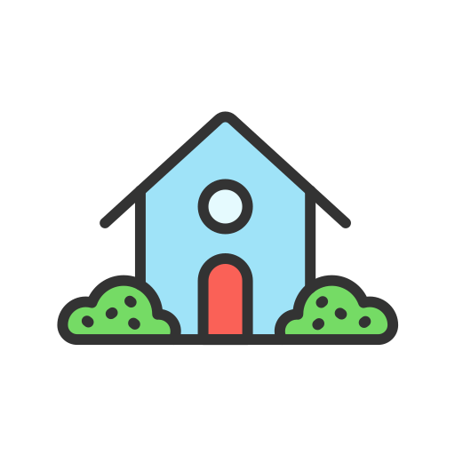 bienes raíces icono gratis