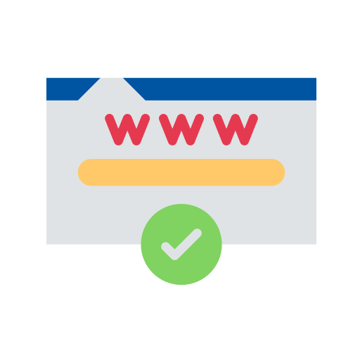 Domain free icon