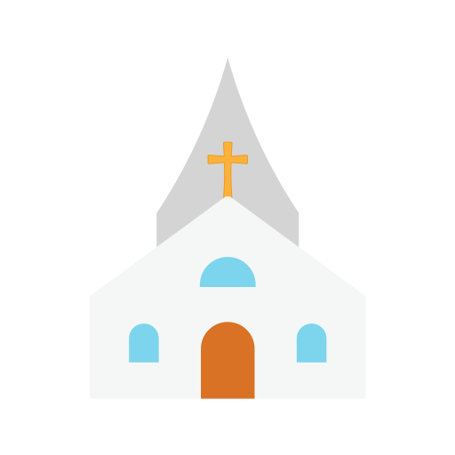 Église Icône gratuit Église Icône gratuit