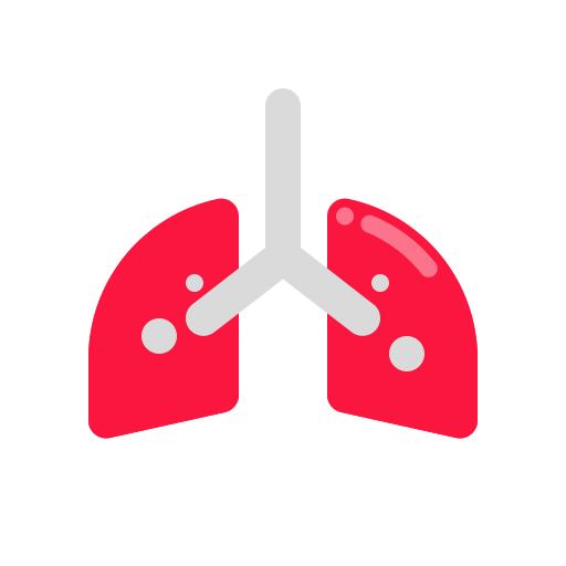 pulmones icono gratis