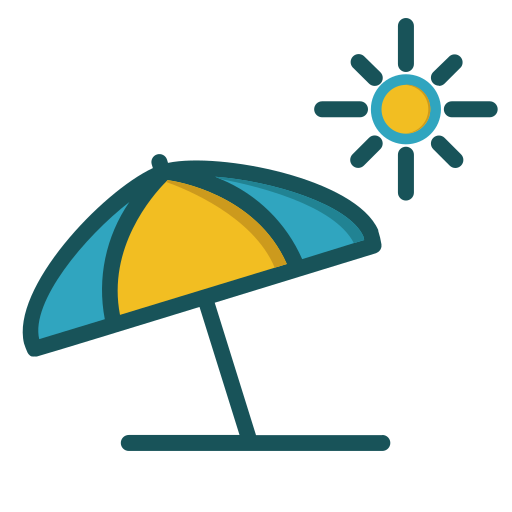 Отпуск бесплатно иконка