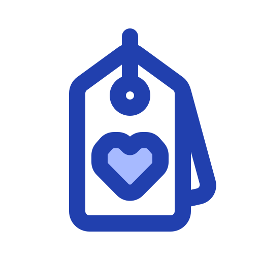 etiqueta icono gratis