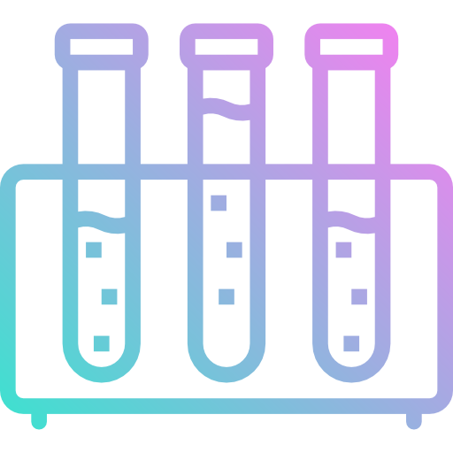 Test tubes photo3idea_studio Gradient icon