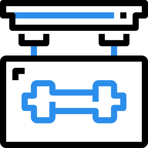 Gym free icon Gym free icon
