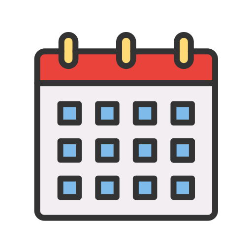 달력 무료 아이콘