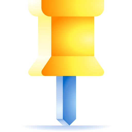 chincheta icono gratis