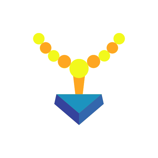 collier de diamants Icône gratuit collier de diamants Icône gratuit