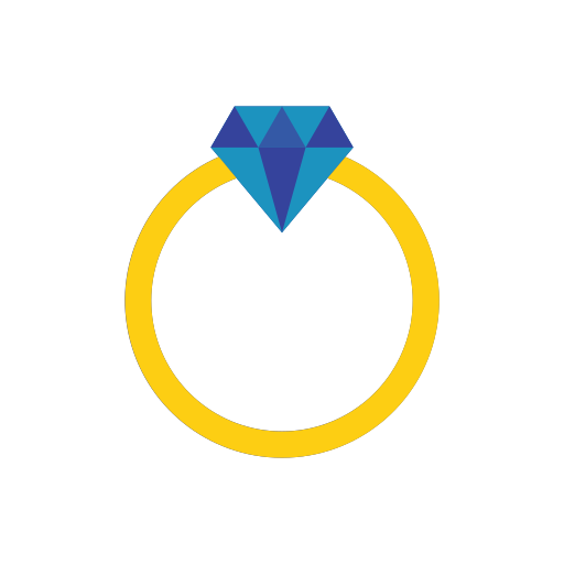 bague de diamant Icône gratuit