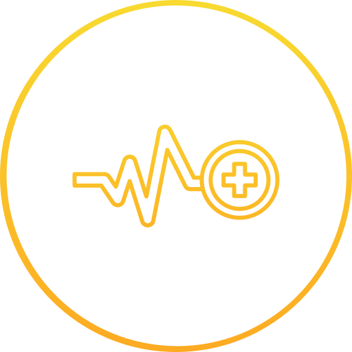 latido del corazón icono gratis
