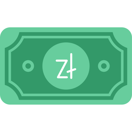 Zloty free icon