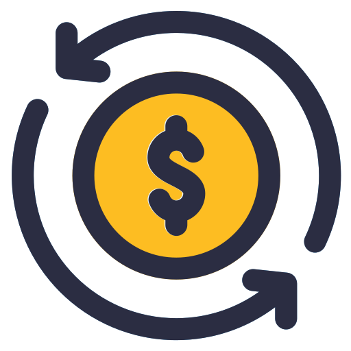 현금 흐름 무료 아이콘