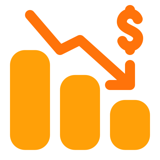 pérdida icono gratis