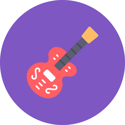 guitarra icono gratis