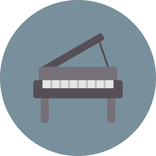 piano icono gratis