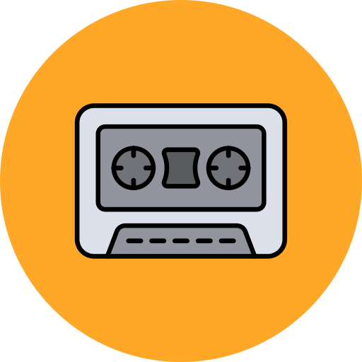 Cassette - Free music and multimedia icons