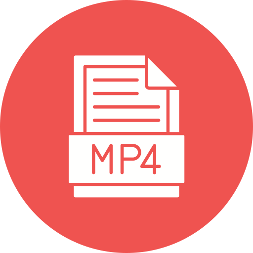 mp4 icono gratis