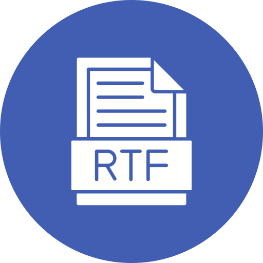 rtf icono gratis