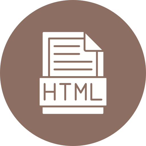 html icono gratis