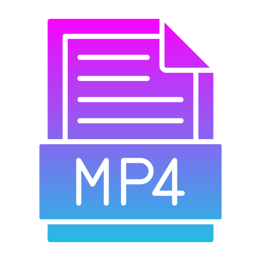 Mp4 free icon