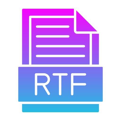 rtf icono gratis