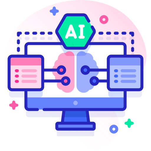 inteligencia artificial icono gratis