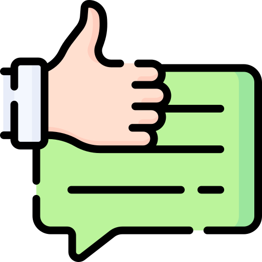 Positive comment free icon Positive comment free icon